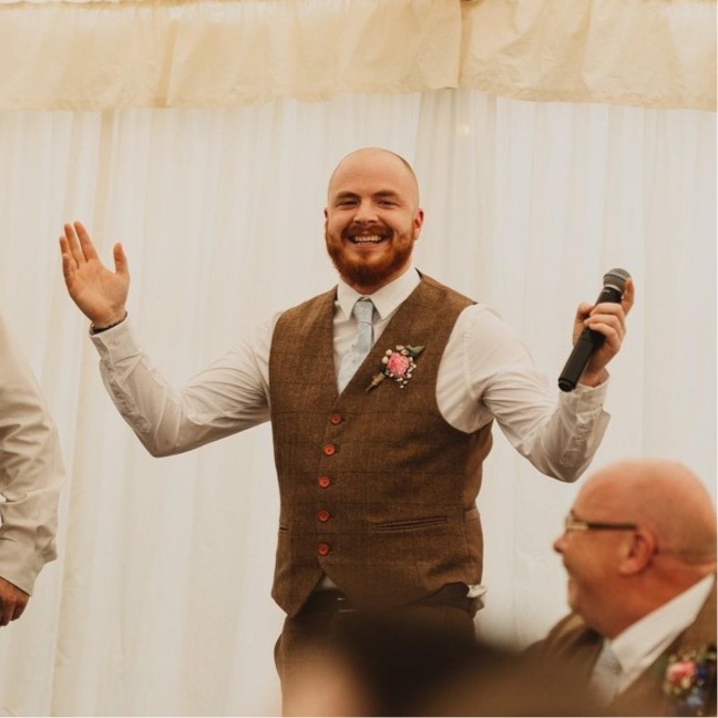 David Phillips speaking at an event
